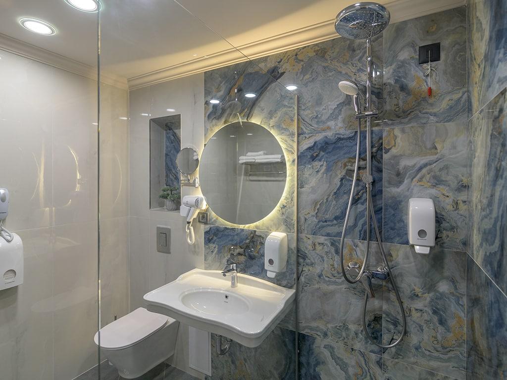 баня към двойна стая в хотел Aquamarine